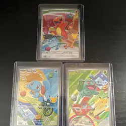 Pokemon First Partner Illustration - 30th Anniversary Ist Gen Kanto Bundle - Image 1