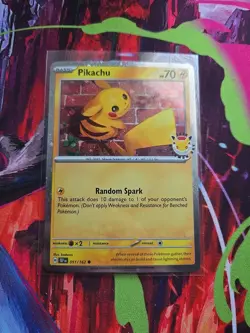 Pikachu (Pokemon Day 2026) 051/162 promo card stamp - Image 4