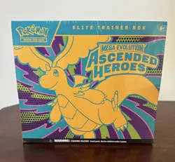 Pokemon Ascended Heroes Elite Trainer Box NEW SEALED in HAND - Image 1
