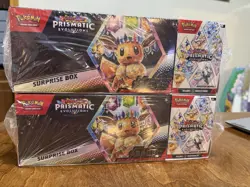 Pokemon Prismatic Evolutions Sams Club Exclusive Bundle x2 NEW FACTORY SEALED - Image 1
