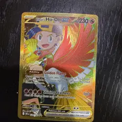 Pokemon TCG Ethan's Ho-Oh EX Sir 230/182 Destined Rivals - Image 1