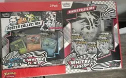 Pokemon Black Bolt White Flare Bundle Sams Club Poster Binder Sealed - Image 2