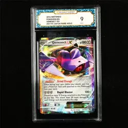 TQG 9 MINT 2016 Pokemon ENG Genesect ex 64/124 RARE HOLO - Image 1