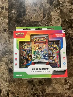 Pokemon TCG First Partner Illustration Collection Series 1 New - Image 1