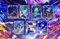 N's Plot SAR 173/086 SV11B Black Bolt Japanese God Pack Pokemon Near Mint NEW - Image 1