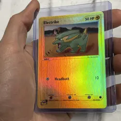 Pokemon TCG EX Ruby & Sapphire 52/109 ELECTRIKE Reverse Holo Common NM Vintage - Image 2
