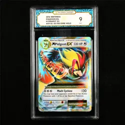 TQG 9 MINT 2016 Pokemon ENG M Pidgeot ex 65/108 Rare Holo - Image 1