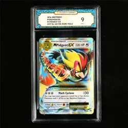TQG 9 MINT 2016 Pokemon ENG M Pidgeot ex 65/108 Rare Holo - Image 2