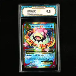 TQG 9.5 MINT+ 2016 Pokemon ENG Slowbro ex 27/108 RARE HOLO - Image 2