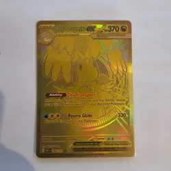 Pokemon TCG Mega Dragonite Ex 295/217 Gold Hyper Rare Ascended Heroes Pack Fresh - Image 1