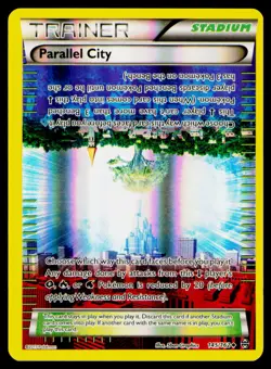 Parallel City Reverse Holo #145/162 Uncommon Pokemon XY - BREAKthrough NM - Image 1