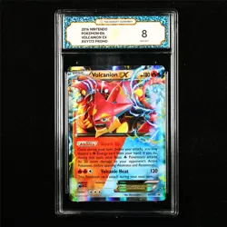 TQG 8 NM-MT 2016 Pokemon ENG Volcanion ex XY173 PROMO - Image 1