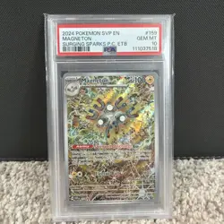 Magneton Pokemon Center #159 Surging Sparks PSA 10 - Image 1