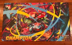 PLAY! POKEMON Mega Venusaur Ex LEAGUE CHAMPION Playmat NEW Never Used - Image 1