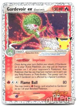 Gardevoir ex 93/101 Celebrations: Classic Collection Pokemon NM - Image 1