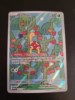 Shuckle 136/132 - Pokemon Mega Evolution Illustration Rare Holo NM - Image 1