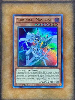 Yugioh Chronicle Magician GFP2-EN045 Ultra Rare 1st Ed NM - Image 1