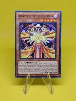 Yugioh - Illusionist Faceless Magician (LDS1-EN046) - Common 1st Edition - Image 1