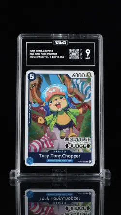 TAG 9 TONY TONY.CHOPPER 2026 ONE PIECE PROMOS #OP11-053 JUDGE PACK VOL. 7 - Image 1
