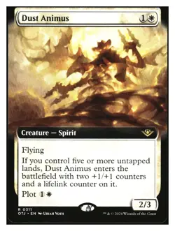 Dust Animus (Extended art) Outlaws of Thunder Junction MTG - NM+ *Mythic Relics* - Image 1
