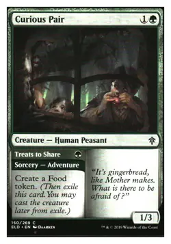 Curious Pair Throne of Eldraine MTG - NM+ *Mythic Relics* - Image 1