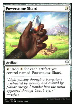 Powerstone Shard Dominaria MTG - NM+ Mythic Relics - Image 1