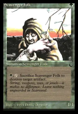 Scavenger Folk The Dark NM+ *Mythic Relics* - Image 1