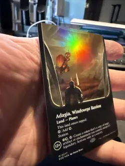 Adagia, Windswept Bastion (Borderless) Edge of Eternities Foil - Image 2