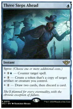 Three Steps Ahead R Outlaws of Thunder Junction #75 - Image 1