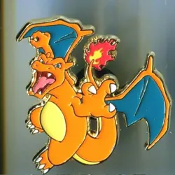 POKEMON PINS PIN's OFFICIAL OFFICIEL PIN DRACAUFEU CHARIZARD (Mint Cond.) - Image 1