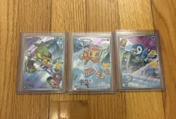 Pokemon First Partner Illustration Collection Promos Chimchar Turtwig Piplup - Image 1