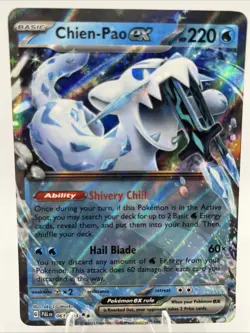 Pokemon TCG - Chien-Pao EX - 061/193 - Paldea Evolved - Double Rare - Image 1
