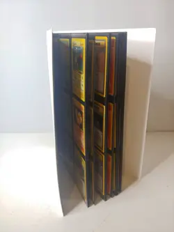 350 WOTC Pokemon CARD LOT in WHITE BCW Folio Binder Vintage Wizards of the Coast - Image 1