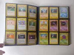 350 WOTC Pokemon CARD LOT in WHITE BCW Folio Binder Vintage Wizards of the Coast - Image 4
