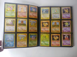 350 WOTC Pokemon CARD LOT in WHITE BCW Folio Binder Vintage Wizards of the Coast - Image 5