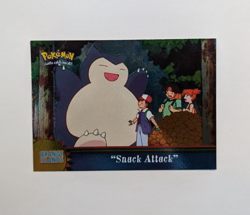 2000 Topps Pokemon TV Animation Card OR11 Snack Attack Foil Orange Islands - Image 1