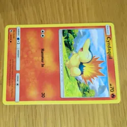 CYNDAQUIL 40/214 POKEMON CARD (LOST THUNDER SET) - Image 4