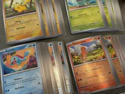 Pokemon 151 Cosmos Holo Lot (144 Total) - Pikachu Bulbasaur Squirtle Charmander - Image 1