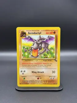 Aerodactyl 16/62 Fossil Regular (LP+) Vintage Pokemon Cards - Image 1