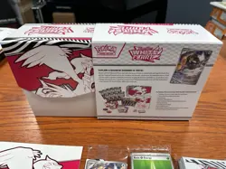 Pokemon White Flare: Elite Trainer Box OPENED W/PROMO, ACCESSORIES, & BULK - Image 5