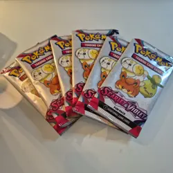 New - Pokemon TCG: Scarlet & Violet Sealed Fun Pack 3 Card Booster - Image 1