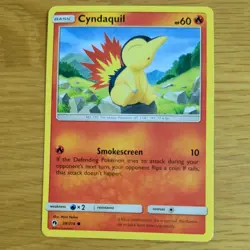CYNDAQUIL 39/214 POKEMON CARD (LOST THUNDER SET) - Image 2