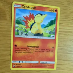 CYNDAQUIL 39/214 POKEMON CARD (LOST THUNDER SET) - Image 3