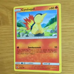CYNDAQUIL 39/214 POKEMON CARD (LOST THUNDER SET) - Image 4
