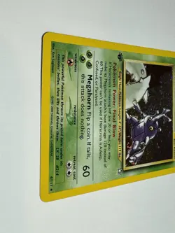 Pokemon TCG Heracross Neo Genesis 1st Edition Holo Rare Card 6/111 - Image 3