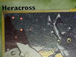 Pokemon TCG Heracross Neo Genesis 1st Edition Holo Rare Card 6/111 - Image 5