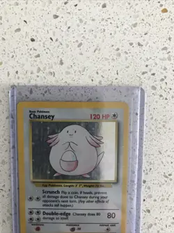 Pokemon TCG Chansey Base Set 3/102 Holo Unlimited Holo Rare -HP - Image 2