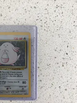 Pokemon TCG Chansey Base Set 3/102 Holo Unlimited Holo Rare -HP - Image 5