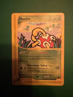Shuckle 96/144 Skyridge Regular Pokemon Card LP - Image 1