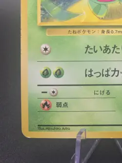 001 Bulbasaur Japanese Pokemon Card VHS Intro Pack Bulbasaur Deck #1 1996 - Image 5